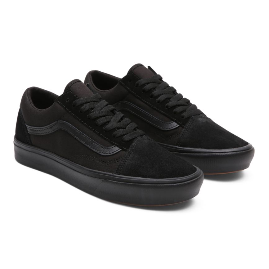 Vans Comfycush Old Skool Dam Svarta - Vans Låga Skor Outlet Sverige (GEJTK7896)